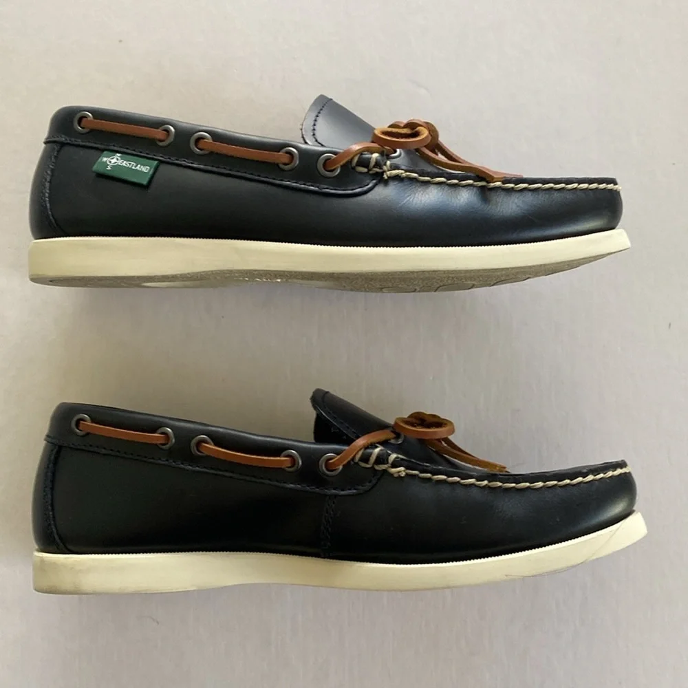EASTLAND Yarmouth 1955 Men's Black Leather Loafers Size 8D